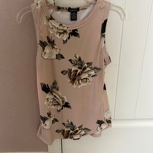 Rue 21 Floral Tank Top
